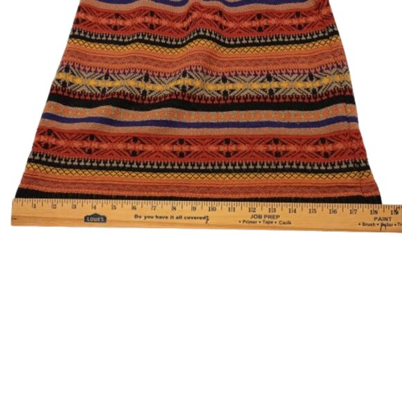 Twisted London multicolored Aztec Knit Mini Skirt - Size S/M - Picture 5 of 5